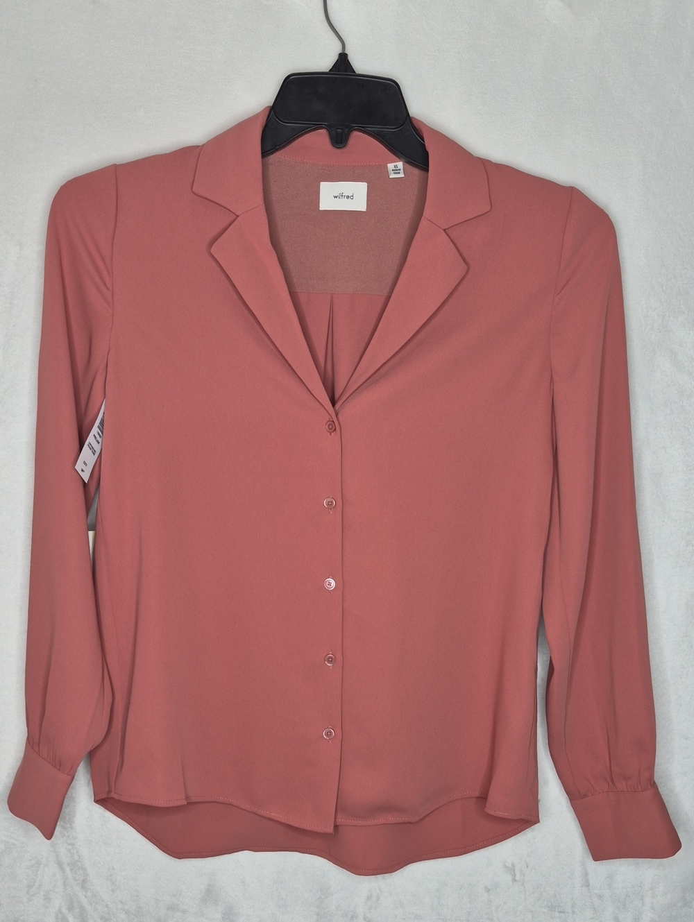 Wilfred‎ Prelude Button-Front Blouse Earthen Red XS